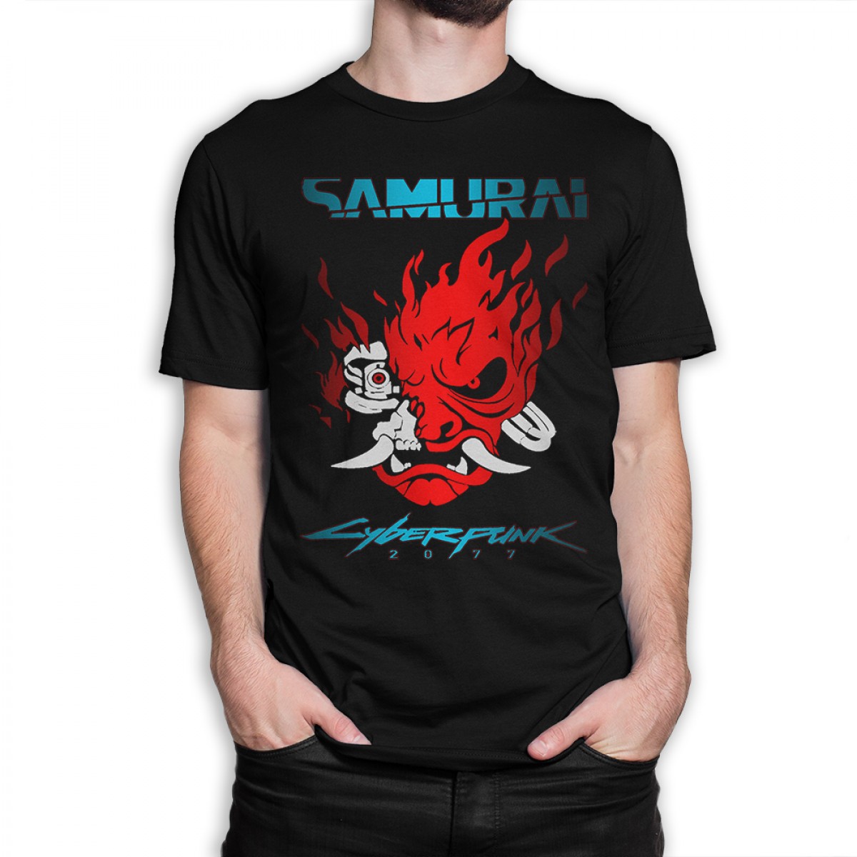 футболка samurai cyberpunk фото 54