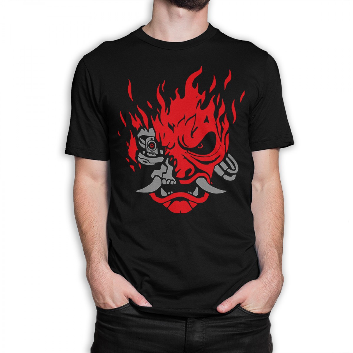 купить футболку samurai cyberpunk (120) фото