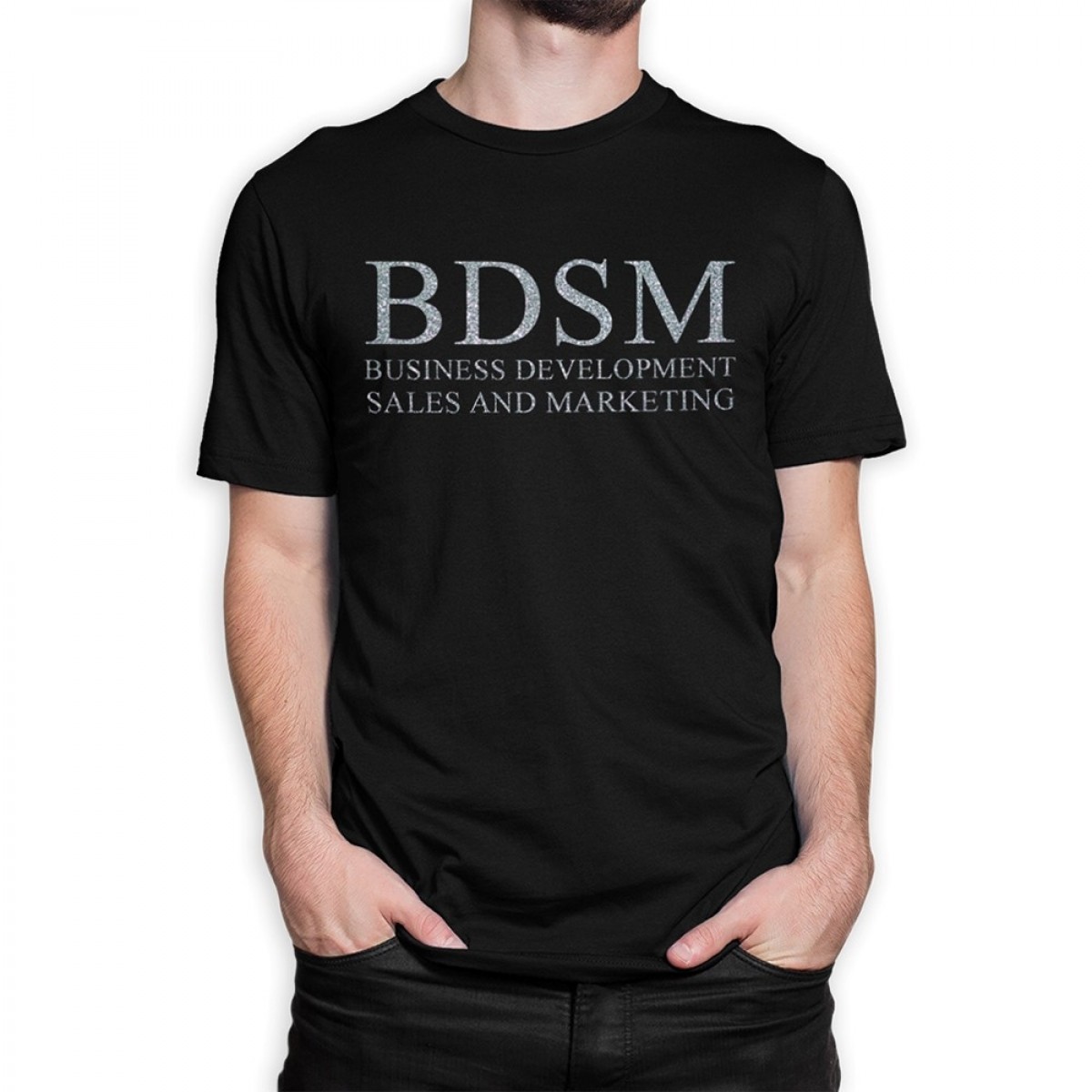 Футболка хлопок BDSM - Business Development Sales Marketing — купить в  интернет-магазине Dream Shirts
