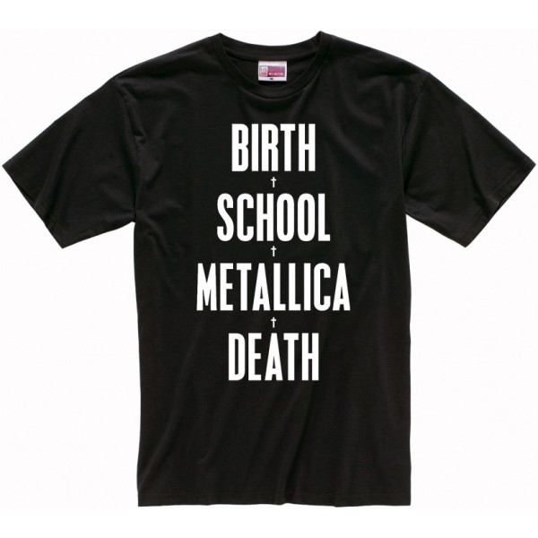 Birth - School - Metallica - Death