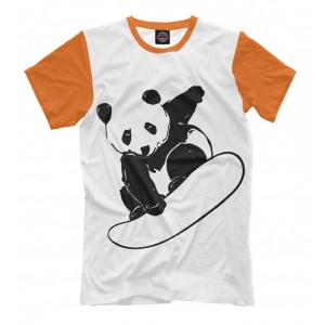 Panda Snowboarder