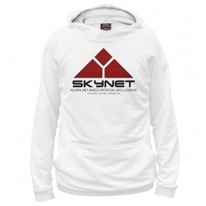 skynet logo white